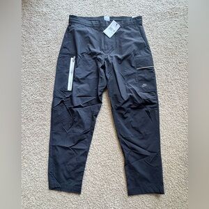 Nike Sportswear Style Essentials Utility Pants Black DM6681-010 Mens Size 34 $85